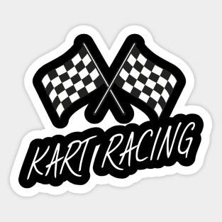 Kart racing Sticker